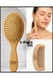 100% Natural 3-Piece Bamboo + Boxwood + Facial Brush (Horsehair) Set...