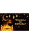 Welcome Ramadan Themed Birthday Banner Backdrop 60X100 Vinyl Tarpaulin Banner Ramadan Banner Decoration - 3