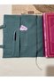 Turkuaz Kitçan Water Repellent Tassel Detail Book Bag En-Boy(20*26 cm) - 5