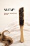Professional Hair Bun Brush |   Natural Wooden Handle