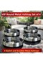 Metal Round Ashtray Auto Home Car Ashtray 4 Pieces Metal Ashtray
