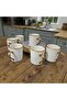 Sudedi Black Line 6-Person Coffee Cup Set - 90 ml - 8