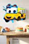 Yellow Bus Foil Balloon 9337 - 2