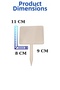 30 Pieces of Writing Pens with Eraser, Small Size, for Produce Labels, Greengrocer Labels, Market Vendor Labels - 3