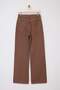 Limited Edition Kahverengi Kemerli Yüksek Bel Wide Leg Jeans TWOSS26JE00029 - 5