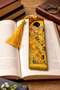 Artistic Painting Themed Metal Bookmark (the Kiss by Gustav Klimt)