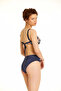 Leaf Pattern Underwire Bikini Set - 2