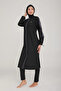 Full Hijab Swimsuit Black 1314 - 3