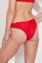 Women's Red Brazilian Bikini Bottom - 2