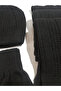 Men's Scarf & Beret & Gloves 3-Piece Set K22002-03-001 Black - 2