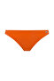 Women's Orange Brazilian Bikini Bottom - 3