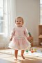 Baby Tulle Detailed Combed Cotton Skirt Set