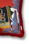 Red Tassel, Red Horse Pattern Decorative 43X43Cm Square Throw Pillow Case - 3