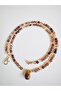 Natural Stone Agate and Tiger Eye Necklace 45 cm - 6