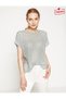 Women's Light Green T-Shirt 7YAF10090GK