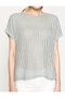 Women's Light Green T-Shirt 7YAF10090GK - 2