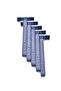 Twin Blade Disposable Razors Pack (5+1) – 6 Disposable Double Blade Razors for Men, Smooth Shaving & Grooming - 6