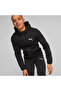 Mens EVOSTRIPE Full-Zip Hoodie Sweat Jacket - Black