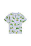 Kids Boys CATS CLUB Tee - Blue - 5