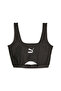 Womens Dare To Sports Crop Tank Top - Black - 4