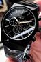 Function Men's Wristwatch 3 Atm Water Resistant Black Color Steel Band Fre2024C4 - 2
