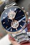 Men's Wristwatch 3 Atm Water Resistant Silver Color Steel Band Elg303 - 2