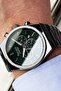 Function Men's Wristwatch 3 Atm Water Resistant Smoked Color Steel Band Fre2024C1 - 4