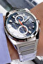 Exclusive Multifunction Original Men's Wristwatch 3Atm Water Resistant Silver Color Steel Band Dke2098C3 - 2