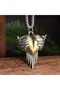 Red Reaper Heart Skeleton Hand Chain Necklace Heart Guardian Pendant Claw Hand Choker Gothic - 5