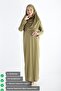 2133_Tek Piece Non-Slip Head Scarf Prayer Hijab Dress Boneye End - 3
