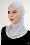 Practical Ninja Hat with Neck Collar – Gray, Non-Slip, Anti-Sweat, Flexible, Daily Use |   Shal Paradise - 4