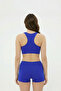Women's Solid Color Badili Sports Swimmer Bikini Blue (with Breast Pad) - 4