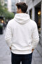 2 Thread Fleece-Lined Compact Fabric Hooded Kangaroo Pocket Sweatshirt - 3