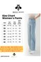 Gold Ikon 90's Snow Blue Super Extra High Waist Palazzo Loose Jean Pants - 6