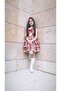 Eid Girl's Plaid Detailed Puffy Dress - 6