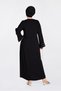 Gupture Detailled Sequin Embroidered Ferace 8270 - 3