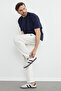 Yazı Printed Baggy Sweatpants with Stoppers - 4