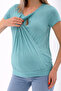 Women's Maternity & Nursing Blouse Comfortable Fit Soft Fabric Daily Use - 2