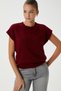 Roman Süzene Detail Burgundy Knitwear Sweater - 7