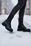 Women's Mathilda Stitched Boots Thick Sole Boots