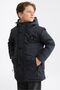 Women's Winter Puffer Jacket, Heat-Retaining Padded, Lined, Water-Repellent, Windproof Hooded Sports Jacket - 6