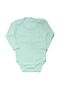 Water Green Unisex Long Sleeve Snap-On Bodysuit - 5