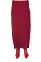 A Knitwear Skirt Bordo