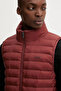 Men's Sleeveless Lightweight Nylon Puffer Red Vest Lv04Lc509G-Vfk - 6
