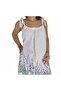 Lavender Peshtemal Beach Dress with Tie-Up Straps - 2