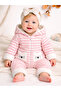 Baby Girl Welsoft Winter Jumpsuit Pink-Ecru