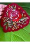 17X15 cm Iron-On Embroidery Floral Embroidery Sewing Accessory