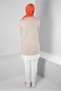 Text and FLOWER PRINTED TRACKSUIT TUNIC 43556 - 4