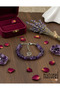 Original Amethyst Cracked Natural Stone Women's Bracelet