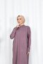 Venezya Knitwear Dress with Collar Detail - 4